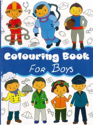 Picture of COLOURING BOOK A4 FOR BOYS 192 PAGES